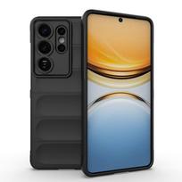 Dėklas Samsung Galaxy S26 Ultra S25 FE S24 Plus S23 S22 Ultra A17 5G A16 A36 A56 A55 A35 A15 Anti-Shock Matinis TPU Minkštas Dangtelis Galaxy S25 Ultra juoda