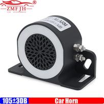 ZMFJH 105±3DB Decibel Backup Siren Beeper Buzzer Sound Siren Horn Warning Alarm 12V-48V For Vehicle Reversing Reminder Car Horn white