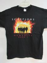 SCORPIONS OFFICIAL MERCH HUMANITY HOUR BAND CONCERT MUSIC  EXTRA LARGE Unisex T-Shirt XXXL brown