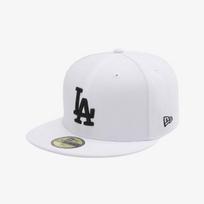 New Era Mlb La Dodgers Prigludusi kepurė Optic White white/714 white