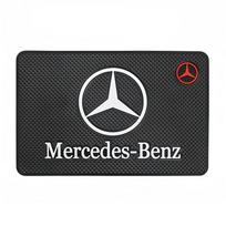 2025 Karštas automobilio neslystantis kilimėlis PVC prietaisų skydelio telefono saulės akinių laikiklis Mercedes Benz AMG A B C E S W203 W205 W206 W220 W211 W klasei gray