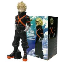 BANPRESTO Season 7 Katsuki Bakugo Anime Figure - Genuine Boxed Model Toy for Collectors gray