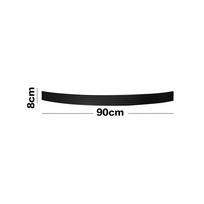 Išorinė dekoratyvinė guminė juosta 90cm/104cm Automobilio bagažinės apsauginė guminė apdaila Apsauginė juosta Galinio buferio apsauga black