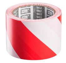 Juosta aptvėrimui Hardy raud/balt 75mmx100m (0370-020008)
