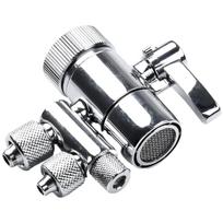 Žalvarinis perskirstymo vožtuvas Sidabrinis 3/8 colio ir 5/16 colio išleidimo perskirstymo vožtuvas Maišytuvo filtro dalys ESpringui Tinka daugumai standartinių China Mainland gray