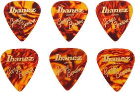 Ibanez George Benson Signature Picks B1100GB Shell Brown Teardrop 6-Pack brown