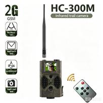 1080P Belaidė medžioklės takoskaitiklio kamera 2G GSM MMS SMTP 16MP Mobiliojo ryšio nuotraukų spąstai Laukinės gamtos kamera HC300M Laukinės gamtos stebėjimui China Mainland