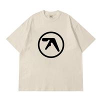 2026 Hot Sale Men Women T-Shirt Aphex Twin Cotton Harajuku Short Sleeve Summer Tops Tees Print Oversized Fashion Y2k Streetwear Unisex Clothing 4XL black