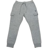Polo Ralph Lauren Utility Multi-Pocket Warm Cuffed Knit Joggers Men Joggers 710883333-008 M gray