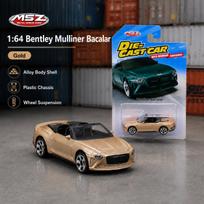 CCA 1:64 Bentley Mulliner Bacalar Miniature Model 1:64 3  Alloy Toy Car Vehicle Free Wheels Diecast Collection Gift Boyfriend auksas