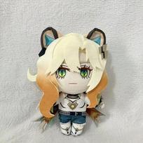 Game Genshin Impact Xilonen Plush Doll Toy Xilonen  Cute Soft Stuffed Pillow Adult Children Christmas Birthday Gifts 20Cm 20cm beige