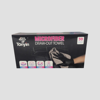 Tonyin Ceramic Coating Microfibre Draw-Out Towel TF04B — 30 × 30 cm, 220 GSM
