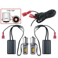 2X LED 1156 Ba15s P21w Led Turn Signal Light Canbus Bulbs 7440 W21W T20 Bau15s Py21w Car Daytime Running Light 12V Yellow White white yellow black