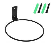 Foldable Flower Pot Holder Ring Wall Mounting Planters Rack Stylish Planter Pot Stand  Office 4Inch-Fixed
