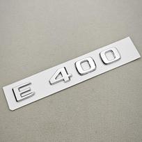 3D ABS Juodo chromo automobilio raidės Logotipas E200 E220 E300 E320 E400 Emblema Galinės bagažinės lipdukai Mercedes Benz W213 W212 W211 BX5 white