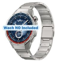 22mm Titanium Strap for Huawei Watch 5 GT6/5 Pro GT6/5 46mm Universal  Bussiness Titanium Magnetic Wrist Band for Huawei GT6 5 GT6 Pro 46mm sidabras