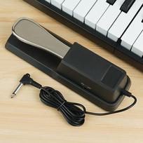 Universalus Nešiojamas Elektroninės Klaviatūros Sustain Pedalas Skaitmeniniam Pianinui Instrumentų Aksesuaras 1PCS gray