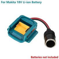 For Makita/Dewalt/Milwaukee 18V Battery Converter18V to 12V Step Down Power Cigarette Lighter Interface Adapter