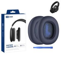 XDcase Pakaitinės ausinės pagalvėlės, skirtos JBL Live 650BTNC / 660NC / E65BTNC / Duet NC, minkšti ausų gaubteliai su atidarymo įrankiu For JBL Live 650BTNC / 660NC / E65BTNC / Duet NC mėlyna