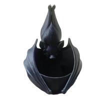 Gothic Style Bat Shaped Flower Pot Plastic Bat Wing Flowerpot  Garden Decor juoda