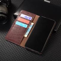 For Xiaomi 13T 14T 15T 17T Pro Luxury Genuine Leather Case for Xiaomi 13 14 15 17 Pro Max Ultra Flip Magnetic Wallet Phone Cover Xiaomi 17T Pro brown