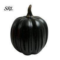 Vintage Style Halloween Lights Twinkle Light Pumpkin Decoration, Resin Night Light, Seasonal Holiday Party Supplies Illuminated Autumn Tabletop S juoda