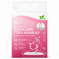 BeloCat TOFU natūralus kačių kraikas – Viktoria’s Cat’s Secret kvapo | 6 L / 2,5 kg - 1 vnt. x 6 L