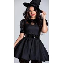 Halloween costume, witch vampire show game costume Queen of Spells L white
