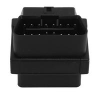 New Obd2 Adapter Obdii 16 Pin Male To 2 Female Plug And Play Splitter Connector black