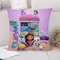 Gabbys Dollhouse Cushions for Decorative Sofa Cover for Pillow Pillowcase 40x40 Pillowcases 50x50 Decoration Living Room Pillows 12x12Inch gray