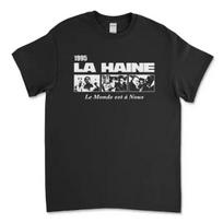 La Haine Le Monde Est À Nous T-Shirt Tee Shirt Black And White Vintage Style Film Movie all sizesFrench S juoda