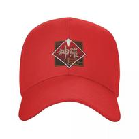 Punk Shinra Electric Power Company Baseball Cap Unisex Women Breathable Final Fantasy Video Game Dad Hat Sunmer Snapback Caps Adjustable Cap brown