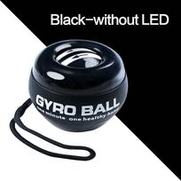 Powerball Wrist Trainer Ball Wrist Strengthener Gyro Self-Starting Designed Forearm Trainer Gyro Ball for Strengthening Musc Practical Use black