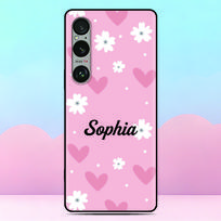 Personalized Name Phone Case For Sony Xperia 1 VIII 10 VII 5 VI V IV III II XZ5 XZ4 XZ3 XZ2 XA2 L3 6 7 8 Custom Photo Back Cover Xperia 10 V 2023