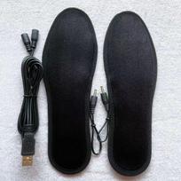 USB įkraunami šildomi vidpadžiai - Elektriniai kojų šildytuvai lauko naudojimui Size 39-40 black