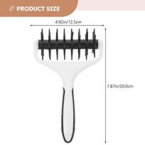 Pizza Dough Docker Roller Needle Spike Pastry Hole Puncher for Pizza Crust Tart Pie Cookie Dough Baking Tool Kitchen Accessory juoda