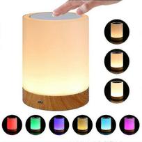 Touch Table Lamp, Dimmable Bedside Lamp With Warm White Light - Ri