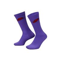 Nike Knee High Socks Unisex 2 Pack Purple DH6152-903 XL blue