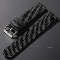 18mm 20mm 22mm 24mm Woven Nylon Watch Strap Sport Band for Seiko for Huawei Canvas Fabric Band Universal Quick Release Bracelet 18mm black