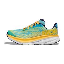 HOKA ONE ONE Clifton 9 Cushioning Low top Kids' Running Shoes Blue Yellow Kids' 1131170-SMD 40 geltona