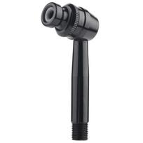Bike Tubular Wheel Inflation Adapter Universal Presta Schrader Seal Durable for Road Cycling Closed Wheel Repair Tools one size black