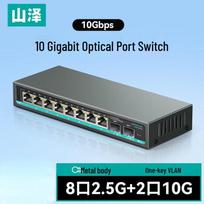 SAMZHE SZ-TK0802 8-Port Multi-Gigabit SFP+ Unmanaged Network Switch