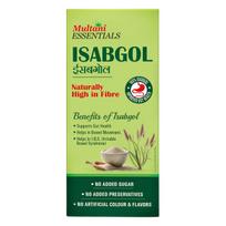 Multani Essentials Isabgol | Psyllium luobelių milteliai - 100 g | Žarnyno sveikatai ir dirgliosios žarnos sindromui | Veiksmingai malšina vidurių užkietėjimą | Skaidulos