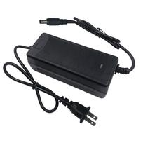 Lectric Ebike Charger 48V , 4.6V 2A Ebike Battery Charger For 48V Lithium Battery , Bicy- Adapter With 2.1 One Size black