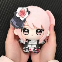 Project Sekai Colorful Stage Akiyama Mizuki 10cm medvilninis lėlės raktų pakabukas Mielas anime pliušinis žaislas Kolekcionuojamas kimštas pakabukas Kolekcija Dovana žaidimų gerbėjams 10cm white