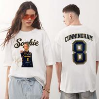 Spicy Sophie Cunningham Shirt, Vintage WNBA Indiana Fever Tee Unisex T-Shirt XXL