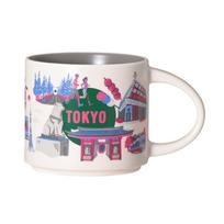 Starbucks Japonija 2026 Discovery serija Tokijo riboto leidimo puodelis 14oz gray