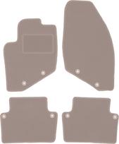 Beige velour floor mats for: Volvo V70 II station wagon (2000-2007)