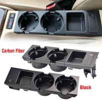 Car Black Center Console Water Cup Holder Beverage Bottle Holder Coin Tray For Bmw 3 Series E46 323i 318I 320I 98-06 51168217953 Black Storage Box black