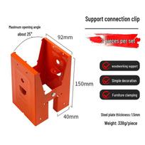 Sawhorse Workbench with Cow Pattern: DIY Mobile Woodworking Table with Industrial-Style Hardware Connectors. red